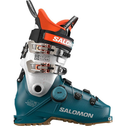 Chaussures de ski Salomon Shift 120 Libellule / Argent métallisé / Orange Tigre Homme