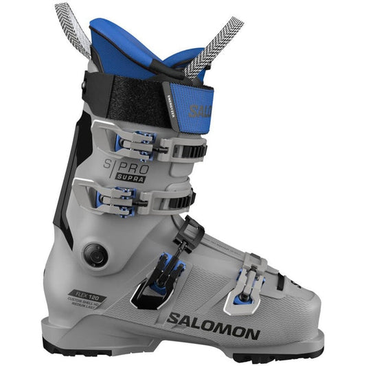 Chaussures de ski Salomon S/Pro Supra 120 GW Gris acier / Noir / Bleu course Homme