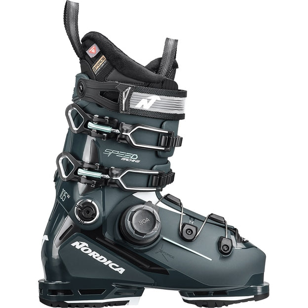 Chaussures de ski Nordica Speedmachine 3 Boa 105 W Vert / Noir / Aigue-marine Femme