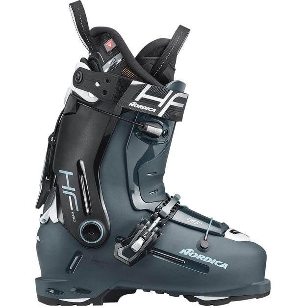 Bottes de ski Nordica HF Pro 95 W GW Vert / Noir / Blanc Femme