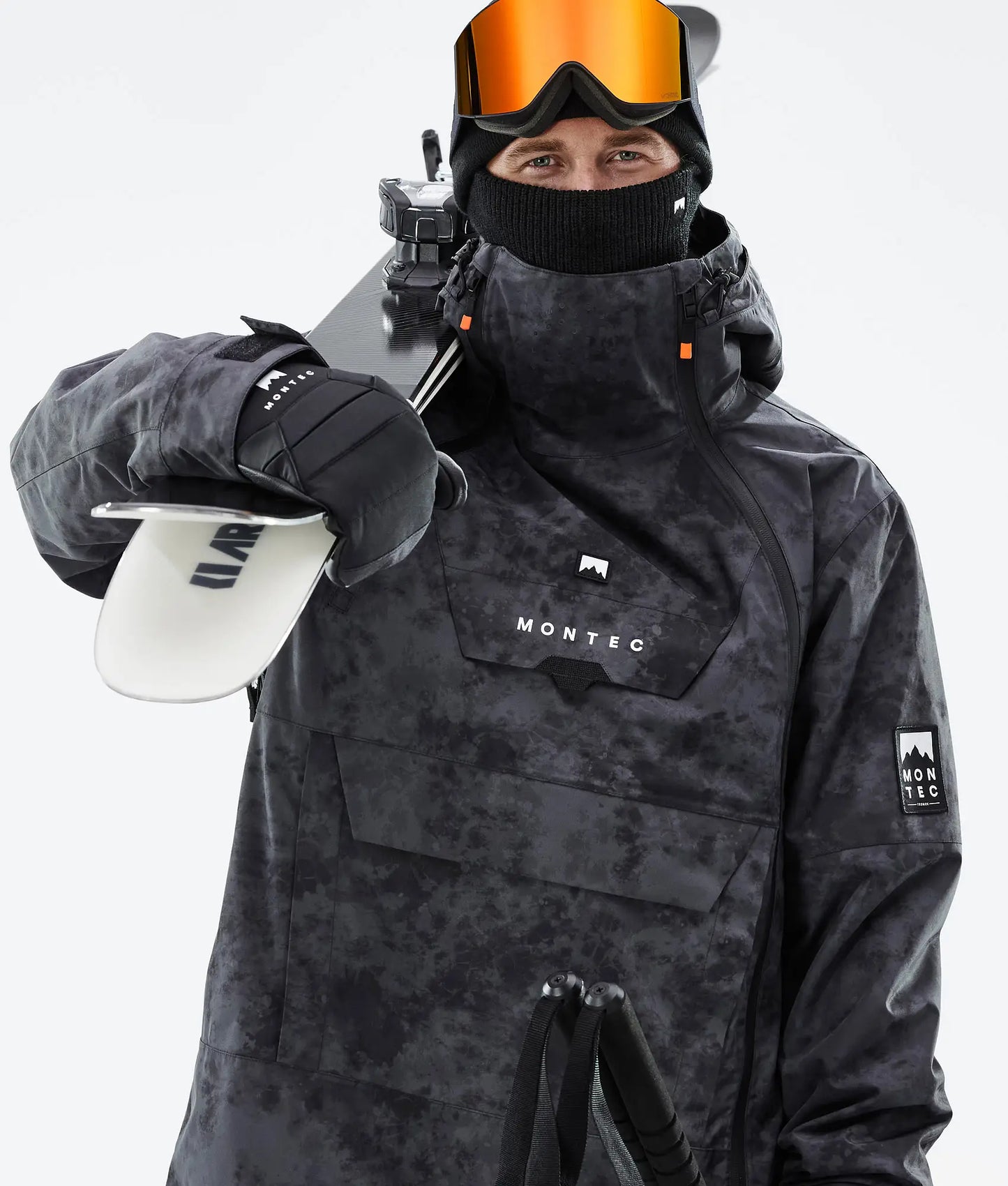 Veste de ski Doom pour homme - Tie-dye noir