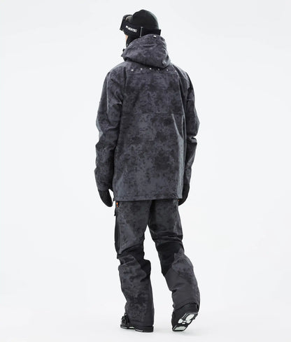 Veste de ski Doom pour homme - Tie-dye noir
