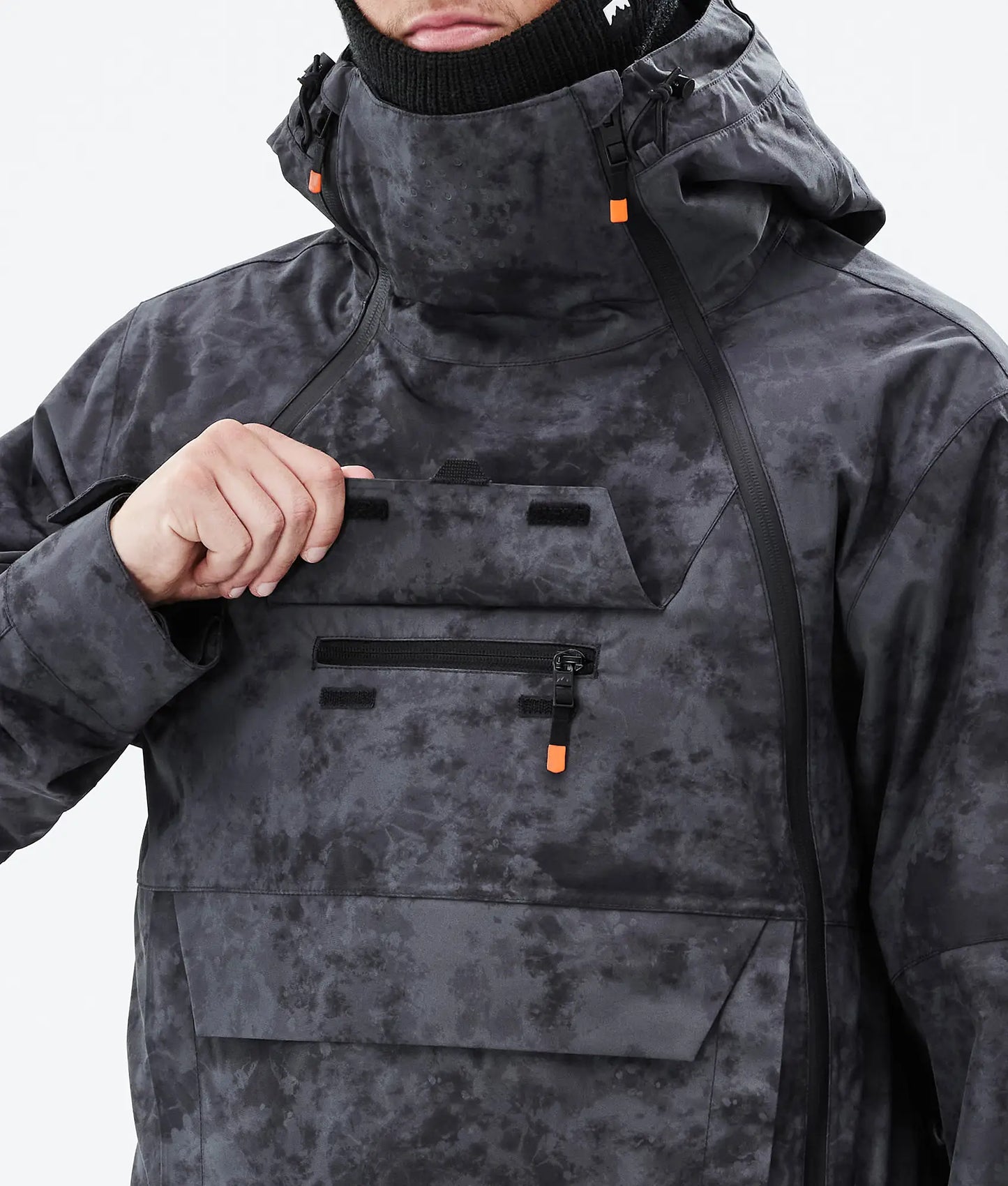Veste de ski Doom pour homme - Tie-dye noir