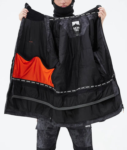 Veste de ski Doom pour homme - Tie-dye noir