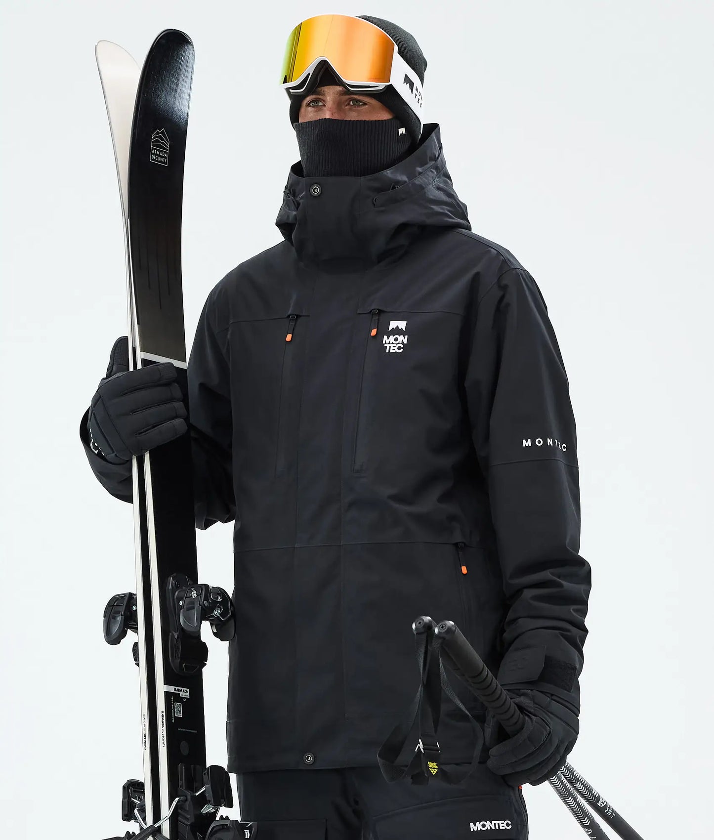 Veste de ski Fawk pour homme - Noire