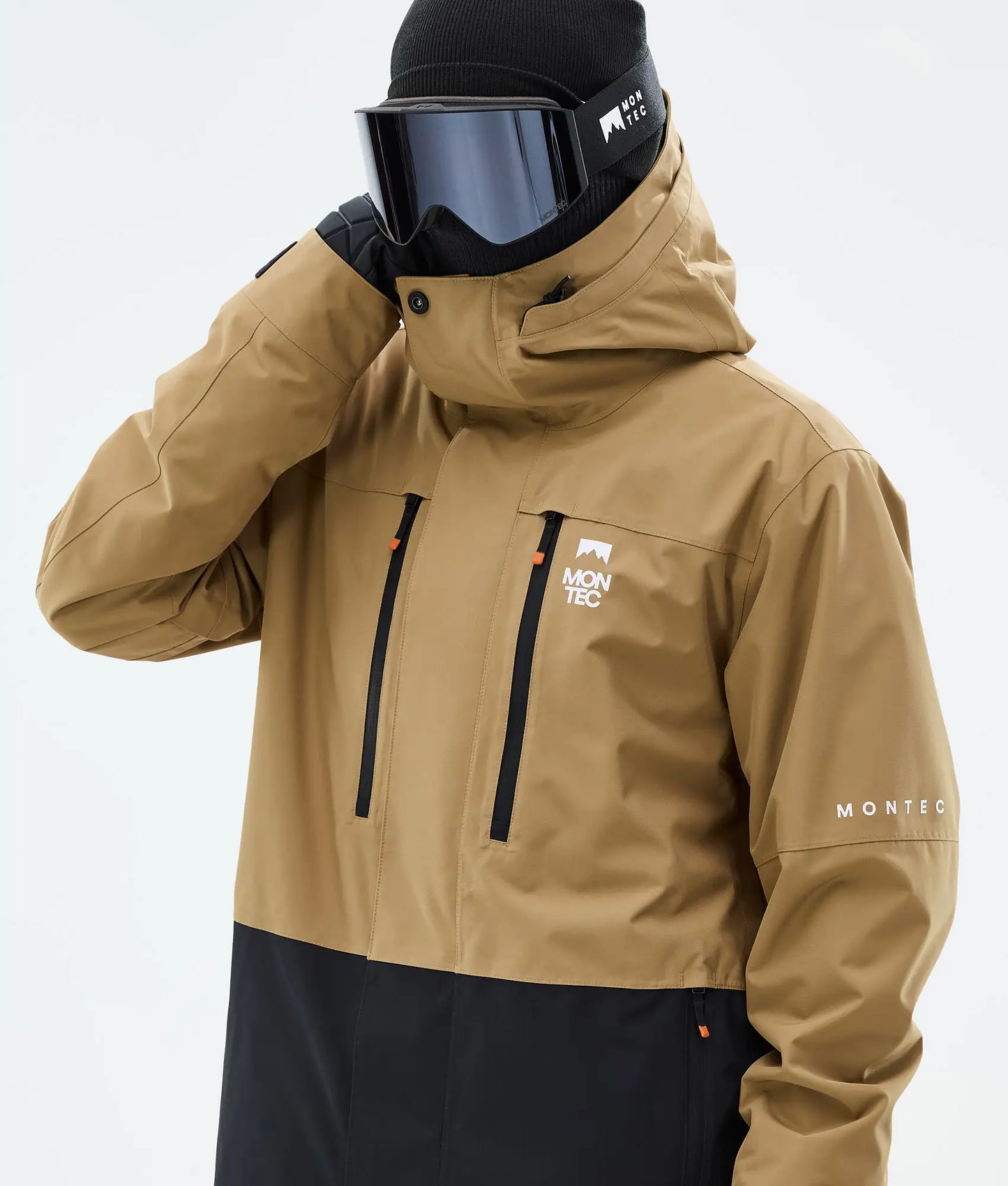 Veste de ski Fawk pour homme - Coloris or/noir