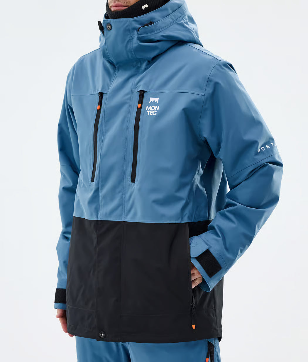 Veste de ski Fawk pour homme - Bleu acier/Noir