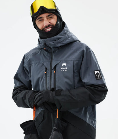 Veste de ski Arch pour homme - Bleu métallisé/Noir