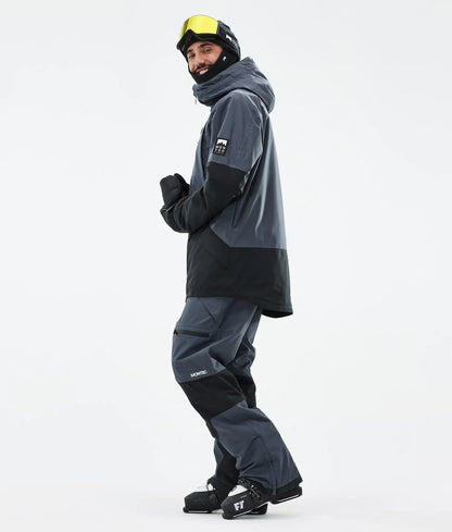 Veste de ski Arch pour homme - Bleu métallisé/Noir