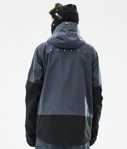 Veste de ski Arch pour homme - Bleu métallisé/Noir