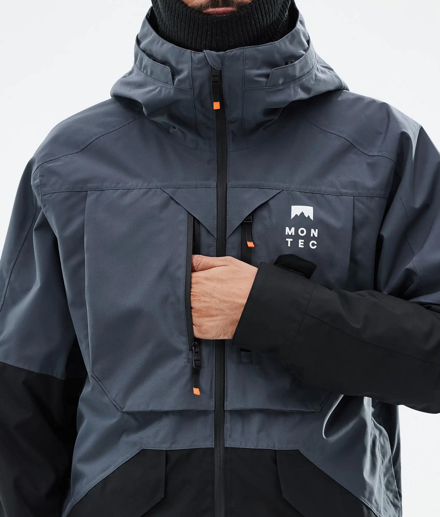 Veste de ski Arch pour homme - Bleu métallisé/Noir