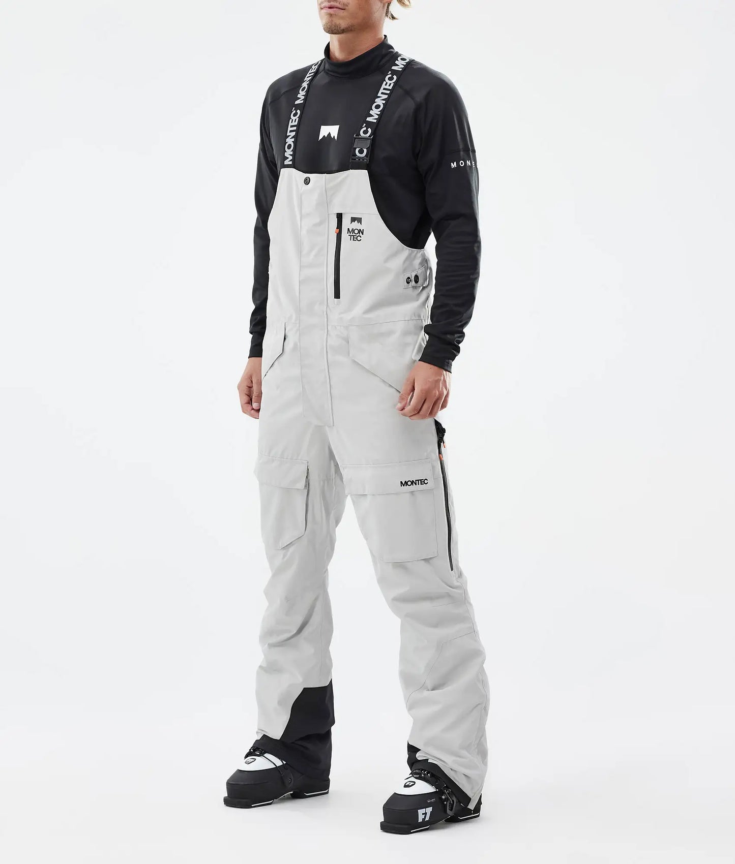 Pantalon de ski Fawk pour homme - Gris clair