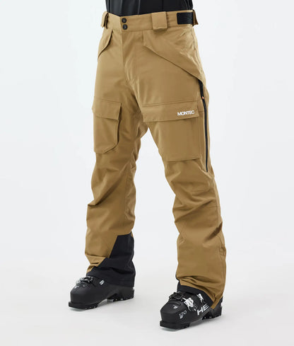 Pantalon de ski Kirin pour homme - Or