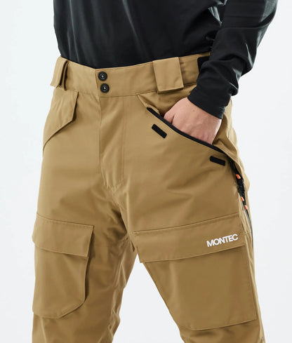 Pantalon de ski Kirin pour homme - Or