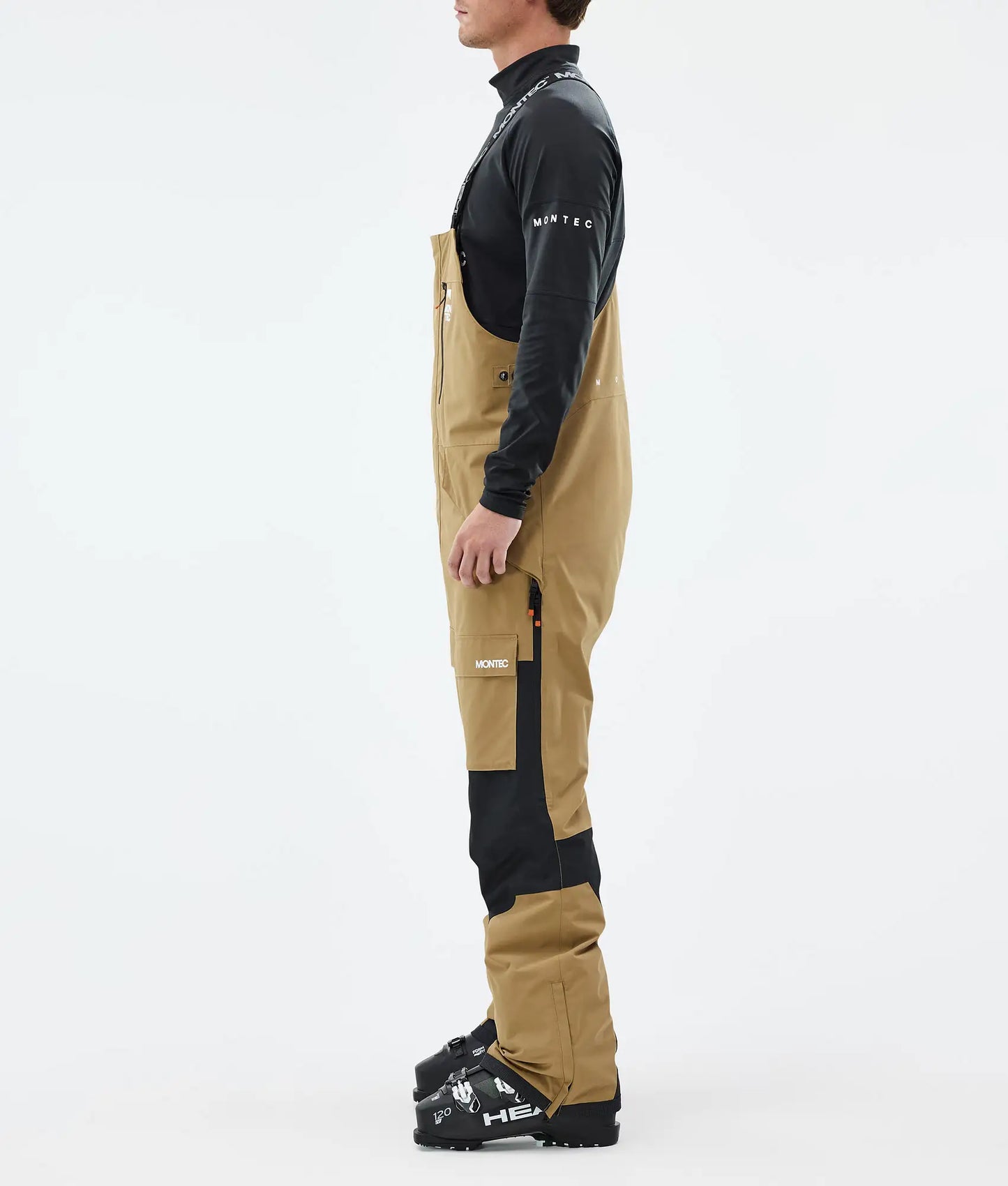 Pantalon de ski Fawk pour homme - Or/Noir