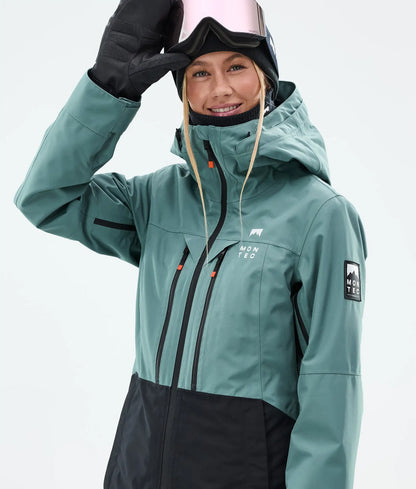 Veste de ski Moss W pour femme - Atlantique/Noir