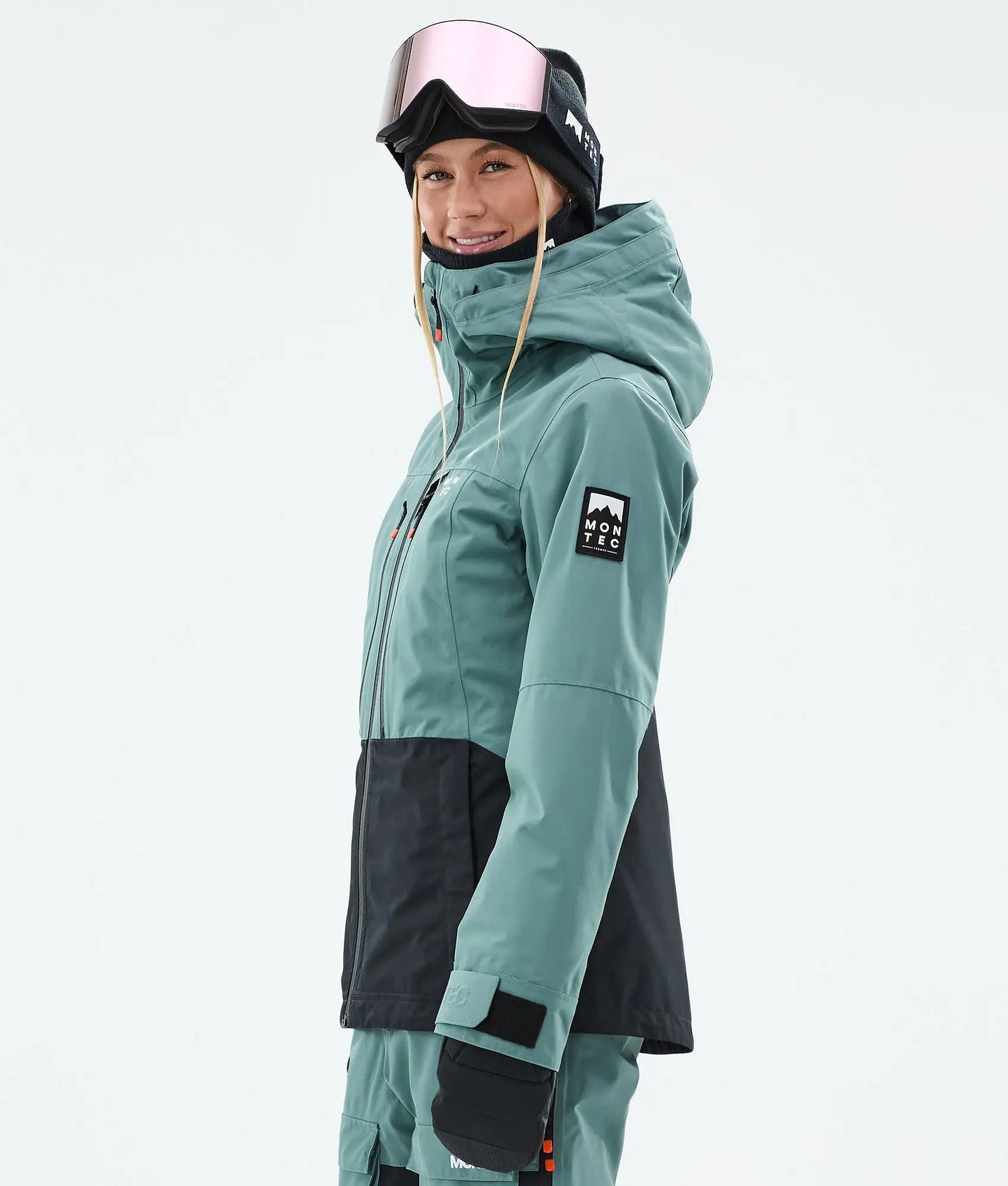 Veste de ski Moss W pour femme - Atlantique/Noir