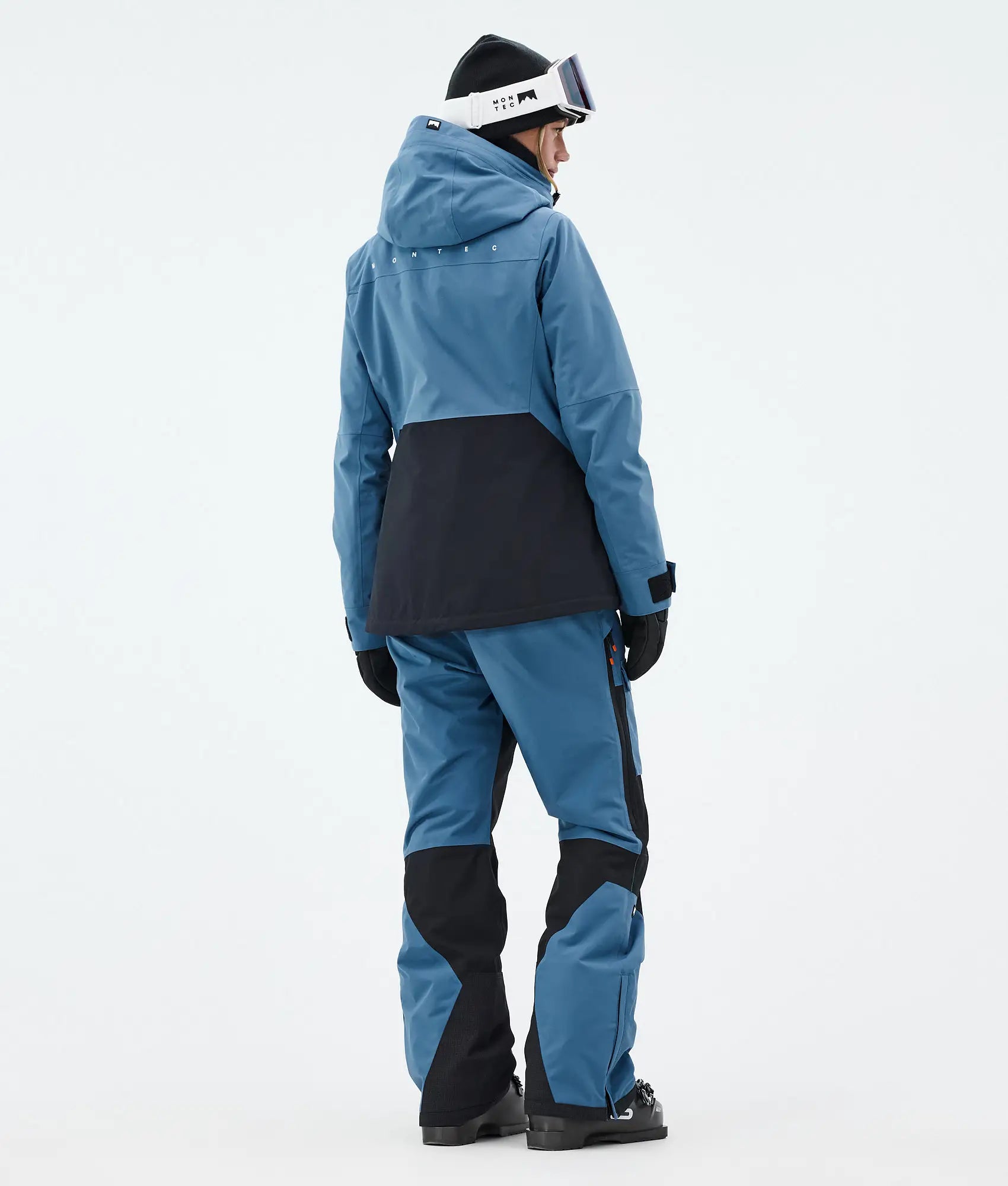 Veste de ski Moss W pour femme - Bleu acier/Noir