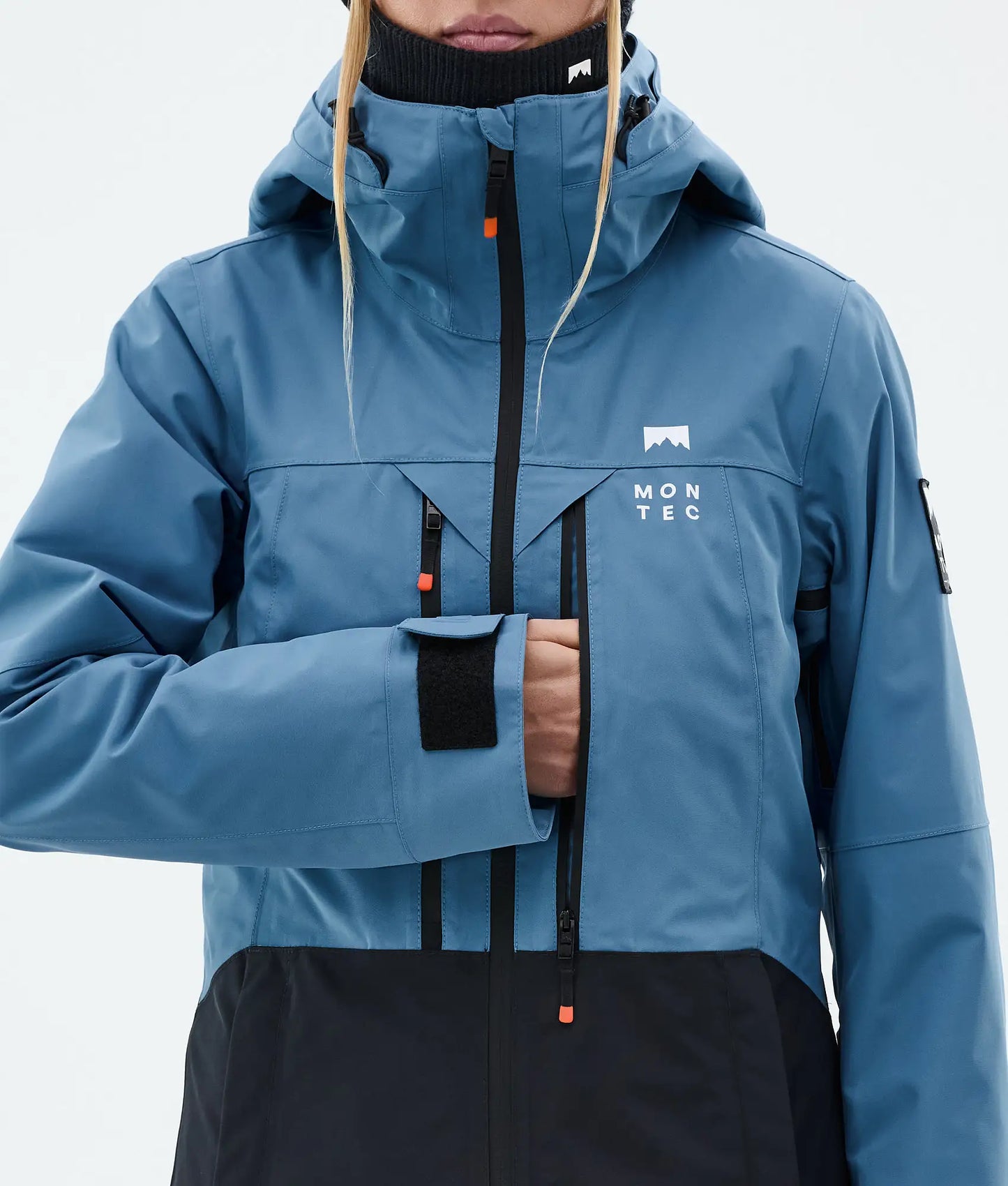 Veste de ski Moss W pour femme - Bleu acier/Noir