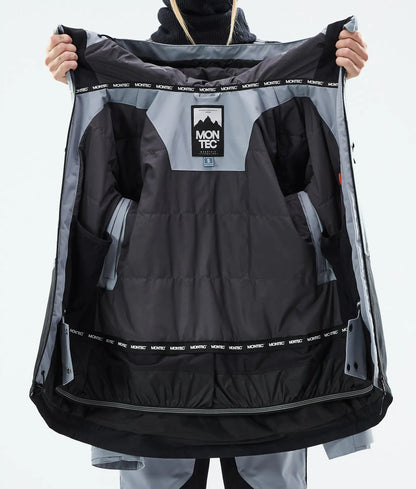 Veste de ski Moss W pour femme - Bleu clair/Noir