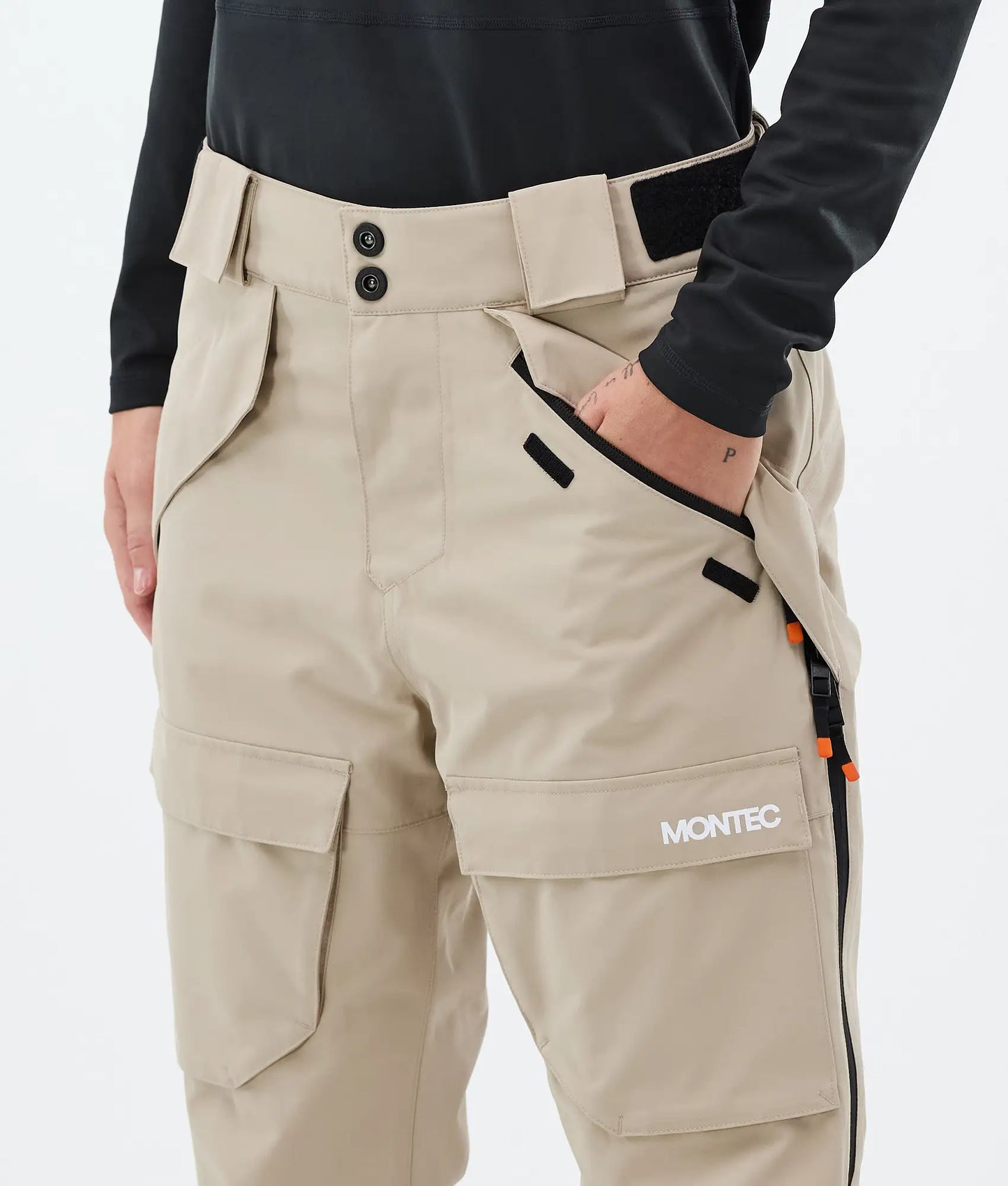 Pantalon de ski Kirin W pour femme - Sable