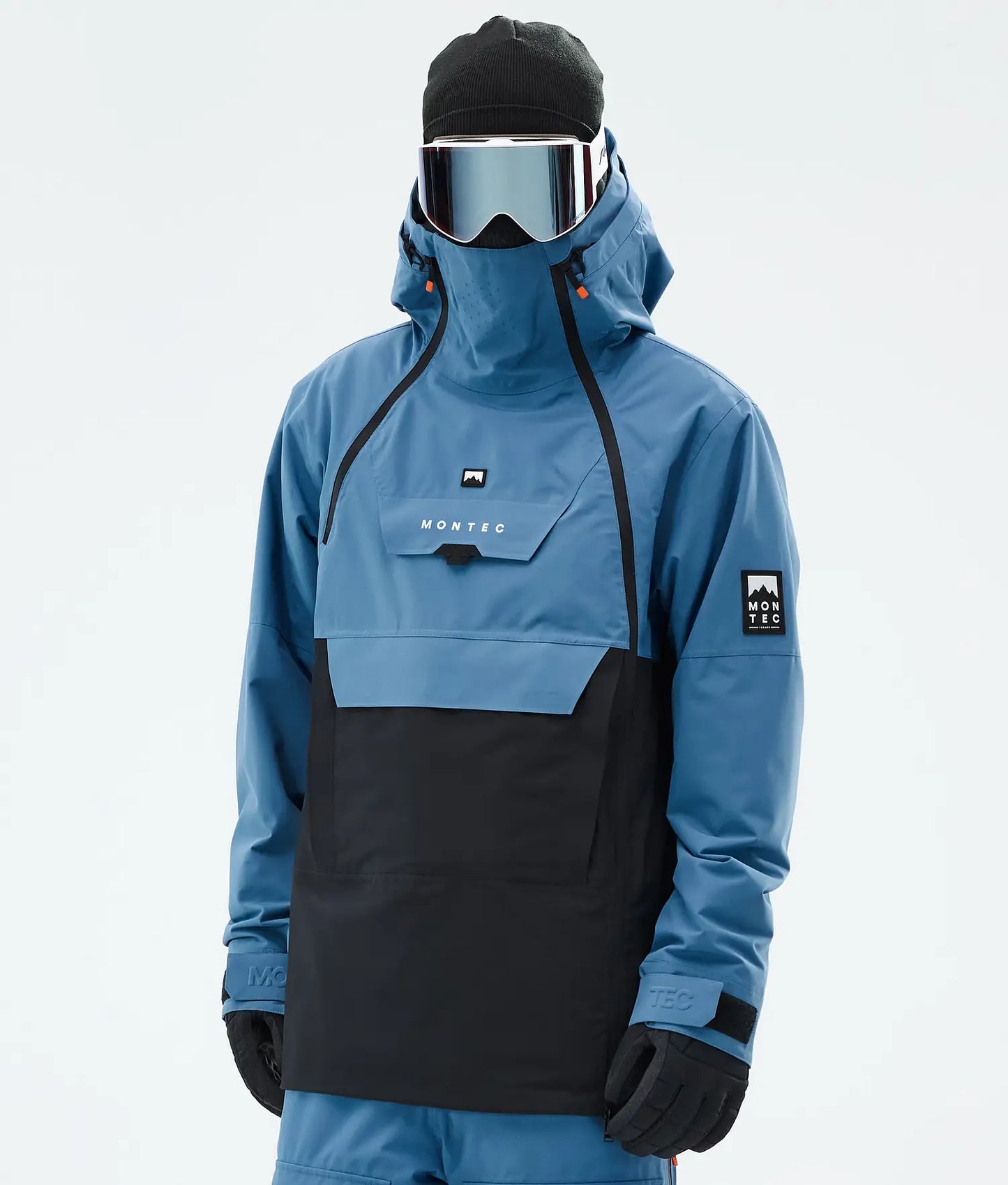 Doom Veste de Ski Homme Blue Steel/Black