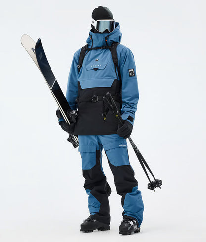 Doom Veste de Ski Homme Blue Steel/Black
