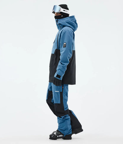 Doom Veste de Ski Homme Blue Steel/Black