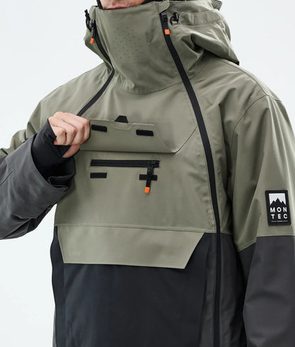 Veste de ski Doom pour homme - Vert/Noir/Fantôme