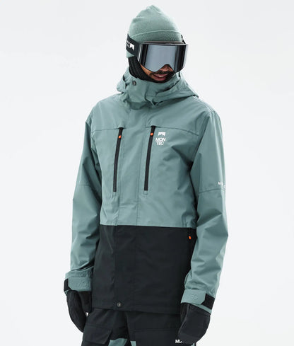 Veste de ski Fawk pour homme - Atlantique/Noir