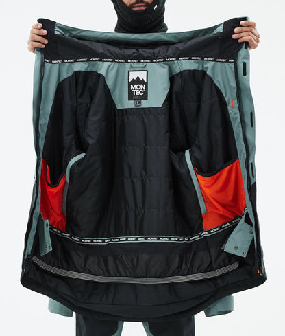 Veste de ski Fawk pour homme - Atlantique/Noir