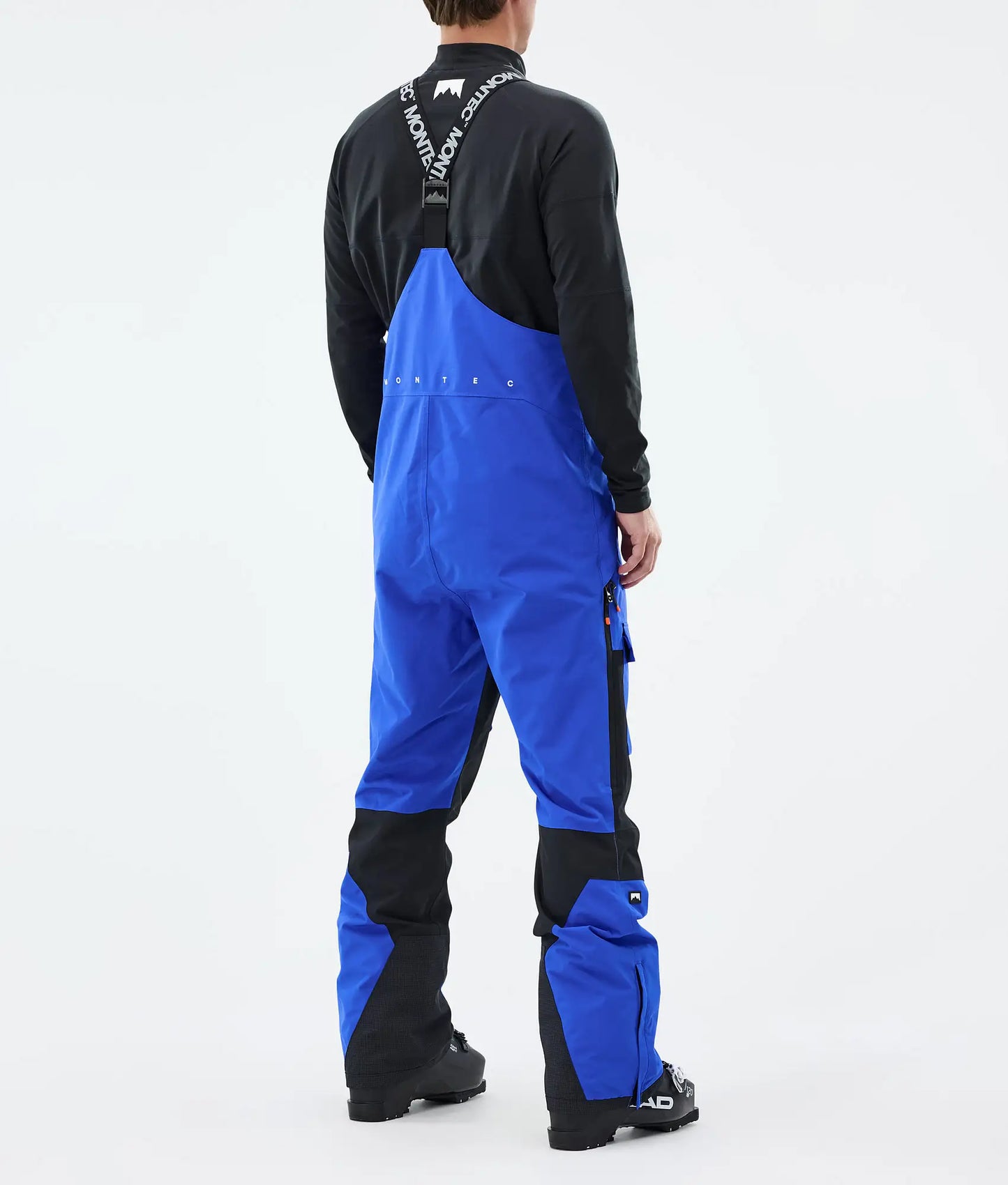 Pantalon de ski Fawk pour homme - Bleu cobalt/Noir