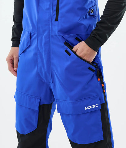 Pantalon de ski Fawk pour homme - Bleu cobalt/Noir