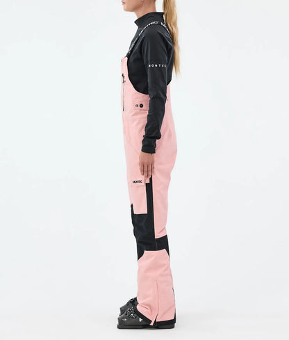 Fawk W Pantalon de Ski Femme Soft Pink/ Black