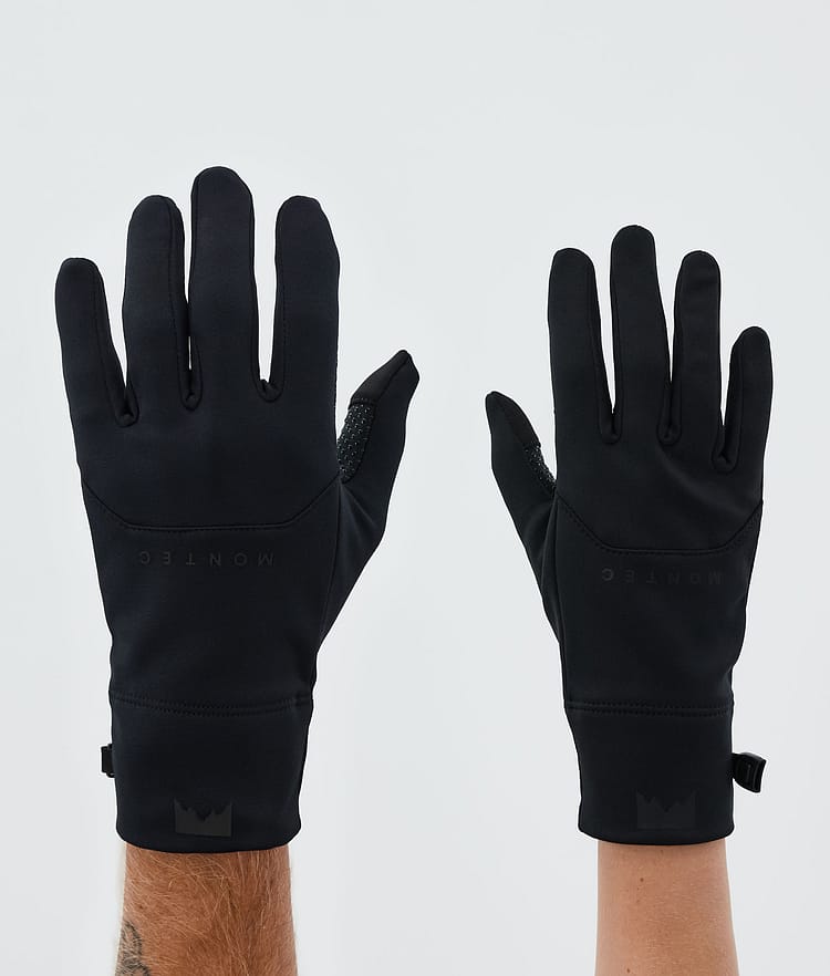 Gants de ski noirs/noirs