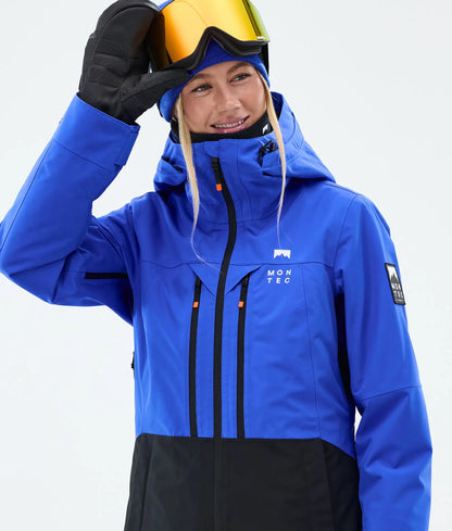Veste de ski Moss W pour femme - Bleu cobalt/Noir