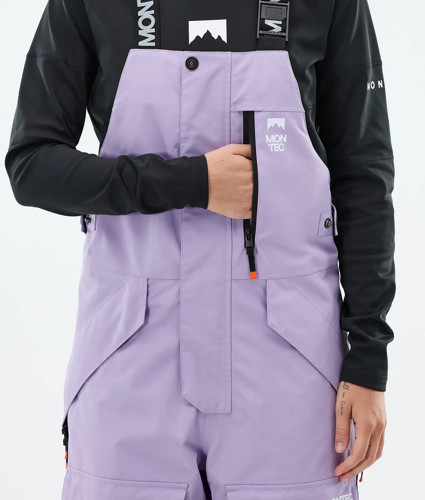 Fawk W Pantalon de Ski Femme Faded Violet/Black
