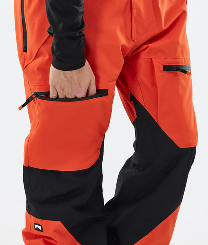 Pantalon de ski Arch pour homme - Orange/Noir