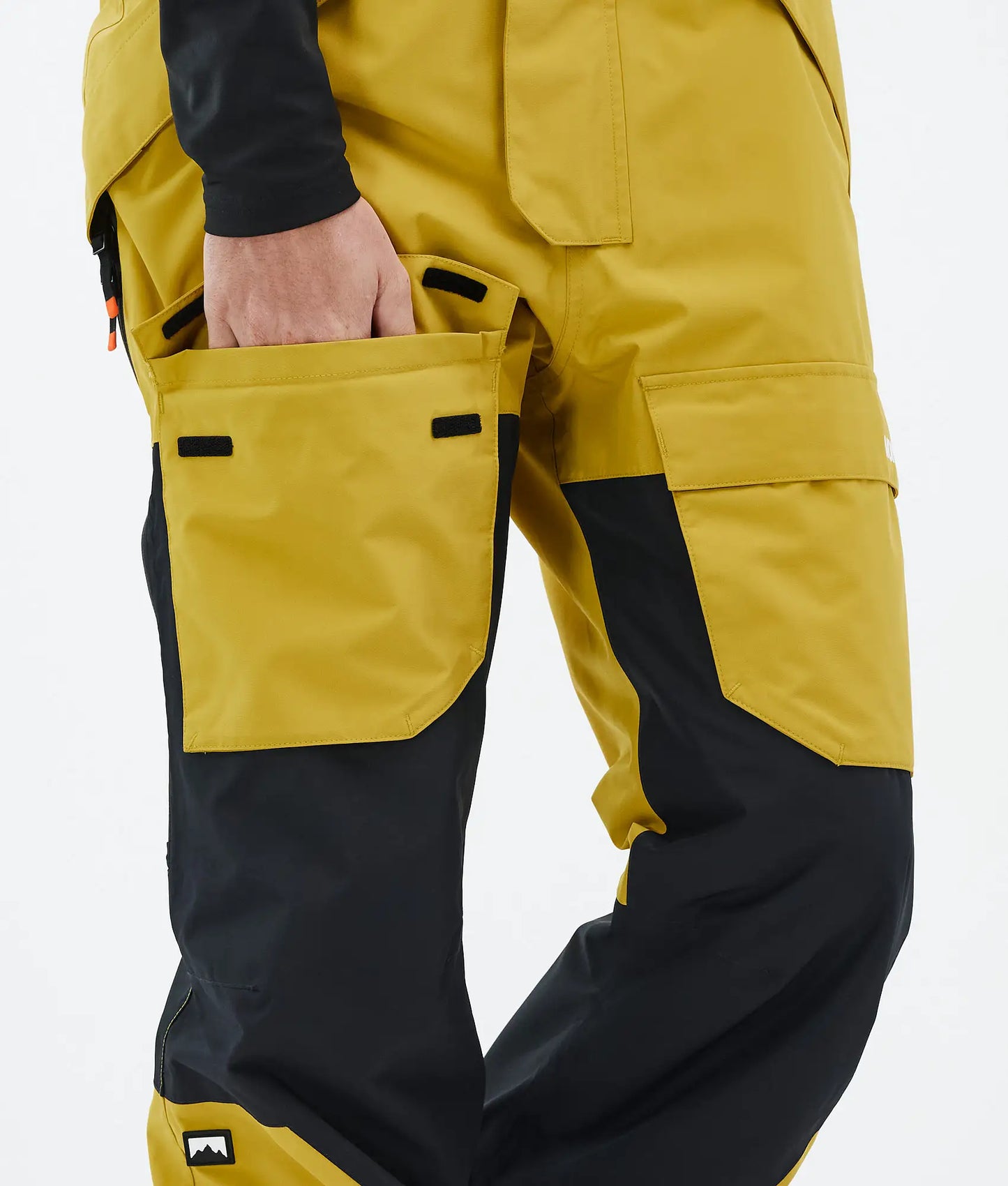 Pantalon de ski Fawk pour homme - Jaune/Noir