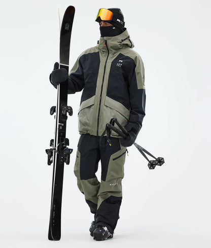 Veste de ski Morpheus pour homme - Vert/Noir