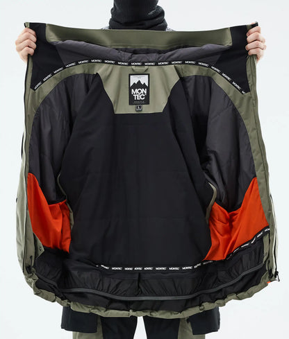 Veste de ski Morpheus pour homme - Vert/Noir