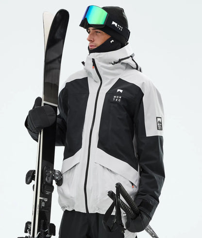 Veste de ski Morpheus pour homme - Gris clair/Noir
