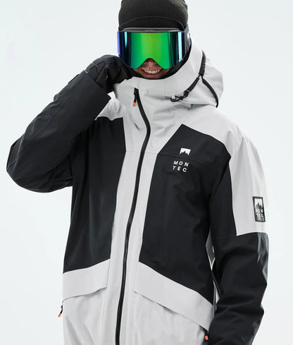 Veste de ski Morpheus pour homme - Gris clair/Noir
