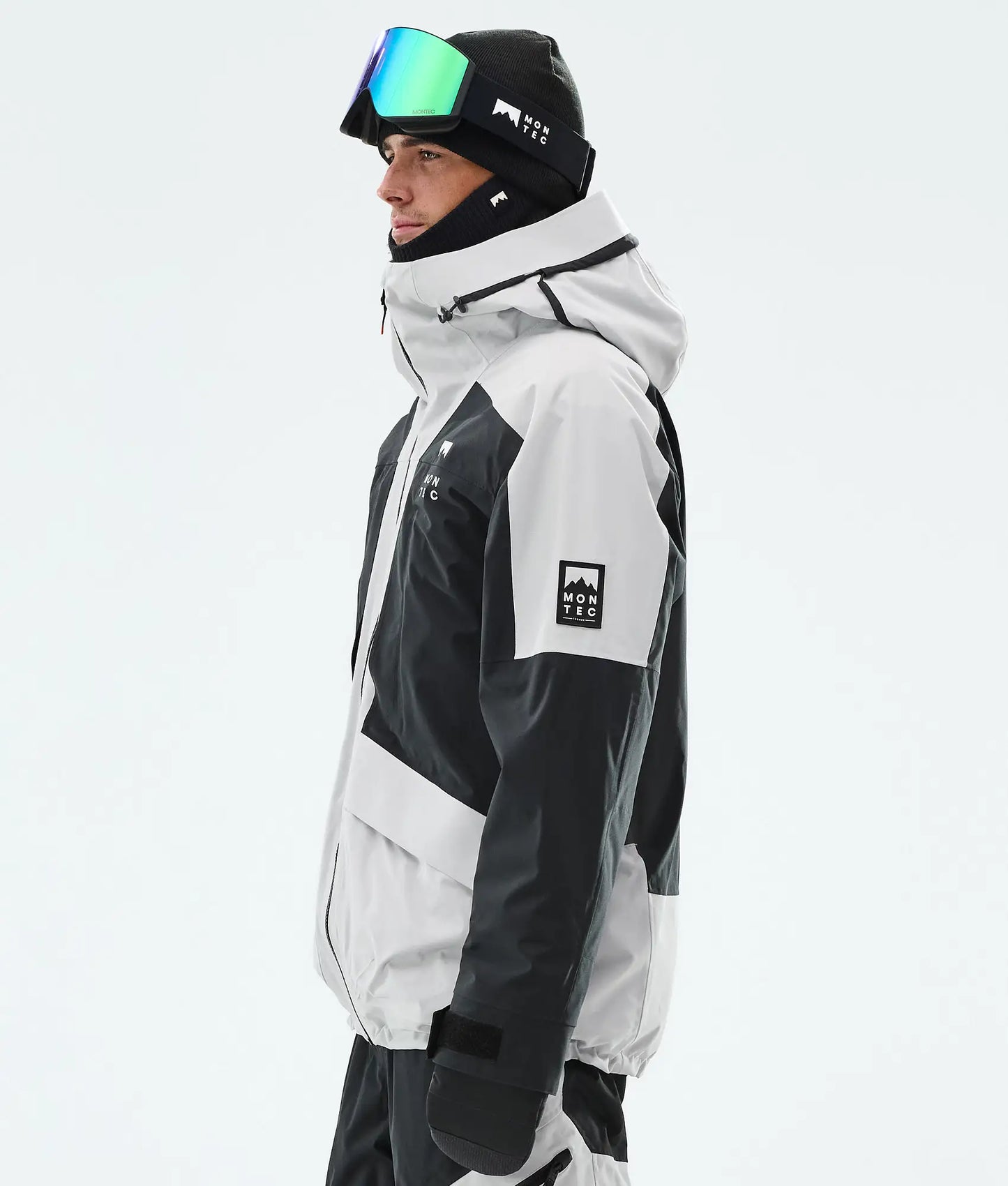 Veste de ski Morpheus pour homme - Gris clair/Noir