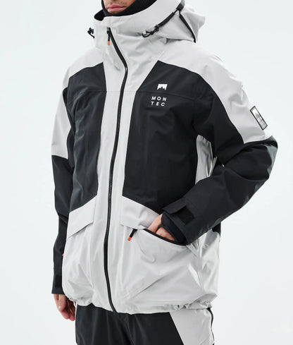 Veste de ski Morpheus pour homme - Gris clair/Noir
