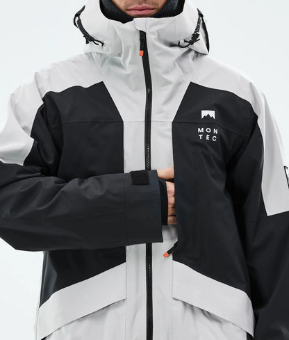 Veste de ski Morpheus pour homme - Gris clair/Noir