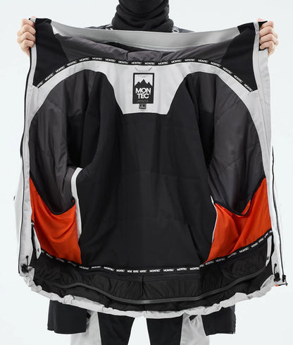 Veste de ski Morpheus pour homme - Gris clair/Noir