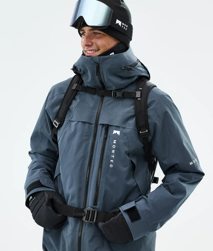 Veste de ski Oracle pour homme - Bleu métallisé