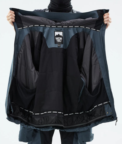 Veste de ski Oracle pour homme - Bleu métallisé