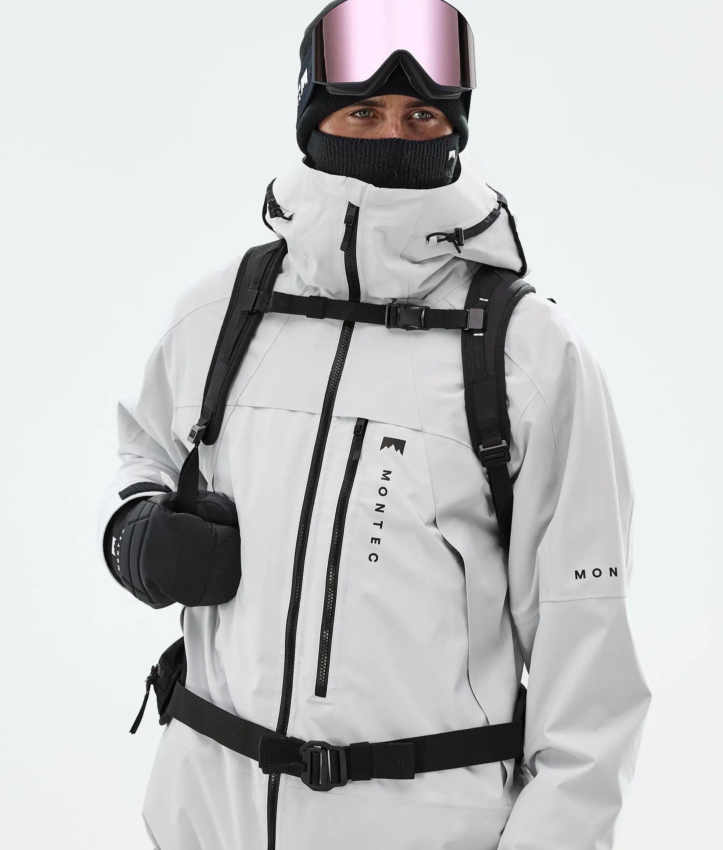 Veste de ski Oracle pour homme - Gris clair